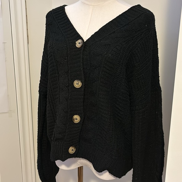 Women’s Button Up Sweater - Picture 2 of 3